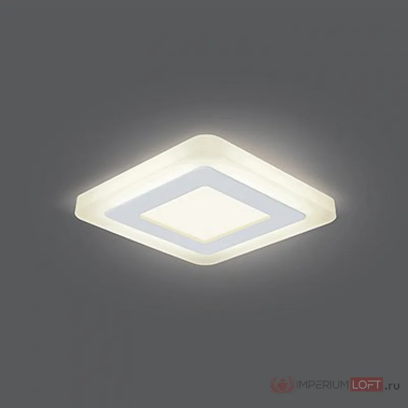Встраиваемый светильник Gauss Backlight BL120 Цвет плафонов белый Цвет арматуры белый от ImperiumLoft