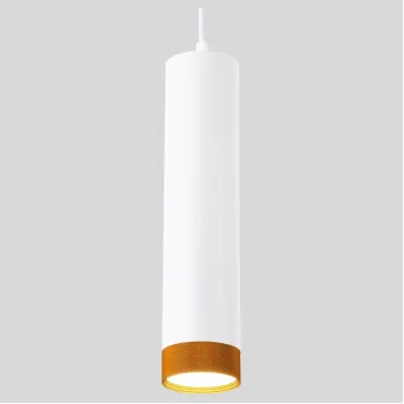 Подвесной светильник Eurosvet Tony 50164/1 LED белый/золото Цвет плафонов золото Цвет арматуры белый от ImperiumLoft