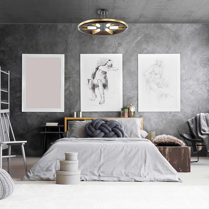 Потолочная люстра Lumion Maeve 4401/6C Цвет арматуры золото от ImperiumLoft