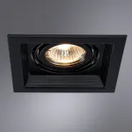 Встраиваемый светильник Arte Lamp Canis A6661PL-1BK