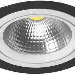 Встраиваемый светильник Lightstar Intero 111 i937060606 Цвет арматуры черно-белый