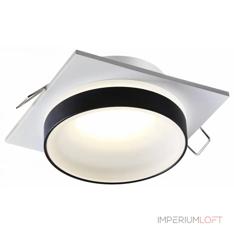 Встраиваемый светильник Novotech Water 370788 Цвет плафонов черно-белый от ImperiumLoft Встраиваемый светильник Novotech Water 370788 Цвет плафонов черно-белый от ImperiumLoft