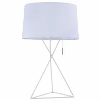 Настольная лампа декоративная Maytoni Gaudi MOD183-TL-01-W Цвет арматуры белый Цвет плафонов белый