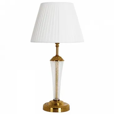 Настольная лампа декоративная Arte Lamp Gracie A7301LT-1PB Цвет плафонов белый Цвет арматуры медь