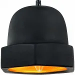 Подвесной светильник Arte Lamp Bijoux A6681SP-1BK Цвет арматуры черный Цвет плафонов черный от ImperiumLoft