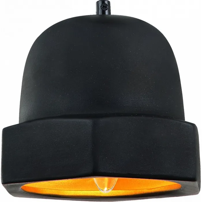 Подвесной светильник Arte Lamp Bijoux A6681SP-1BK Цвет арматуры черный Цвет плафонов черный от ImperiumLoft