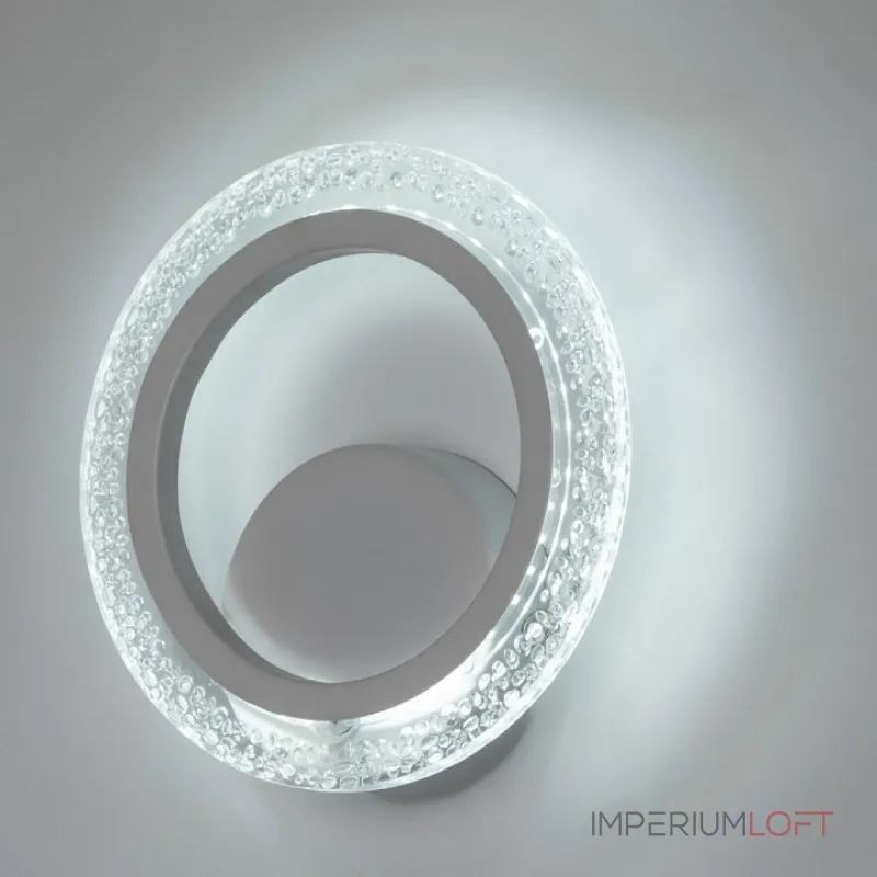 Бра Arte Lamp Camelia A2533AP-6WH Цвет плафонов прозрачный Цвет арматуры белый
