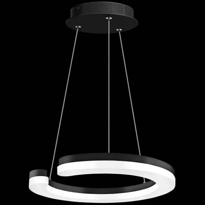 Подвесной светильник Lightstar Unitario 763247 Цвет плафонов черно-белый Цвет арматуры черный от ImperiumLoft