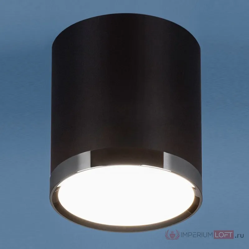 Накладной светильник Elektrostandard DLR024 a039018 Цвет плафонов черный Цвет арматуры черный от ImperiumLoft