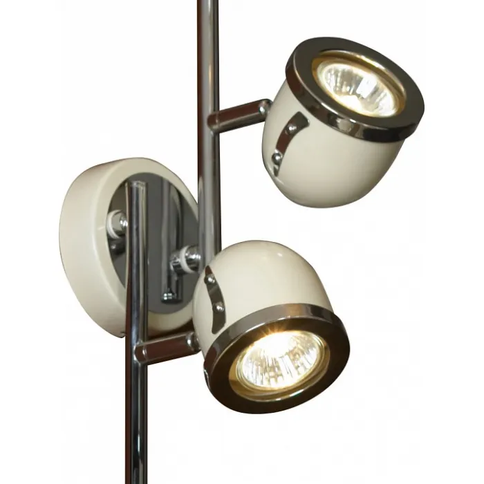 Спот Lussole Tivoli LSN-3119-04 Цвет арматуры хром Цвет плафонов хром от ImperiumLoft