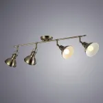 Спот Arte Lamp 1102 A1102PL-4AB Цвет арматуры бронза Цвет плафонов бронза