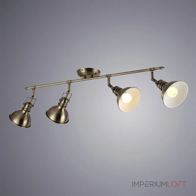 Спот Arte Lamp 1102 A1102PL-4AB Цвет арматуры бронза Цвет плафонов бронза