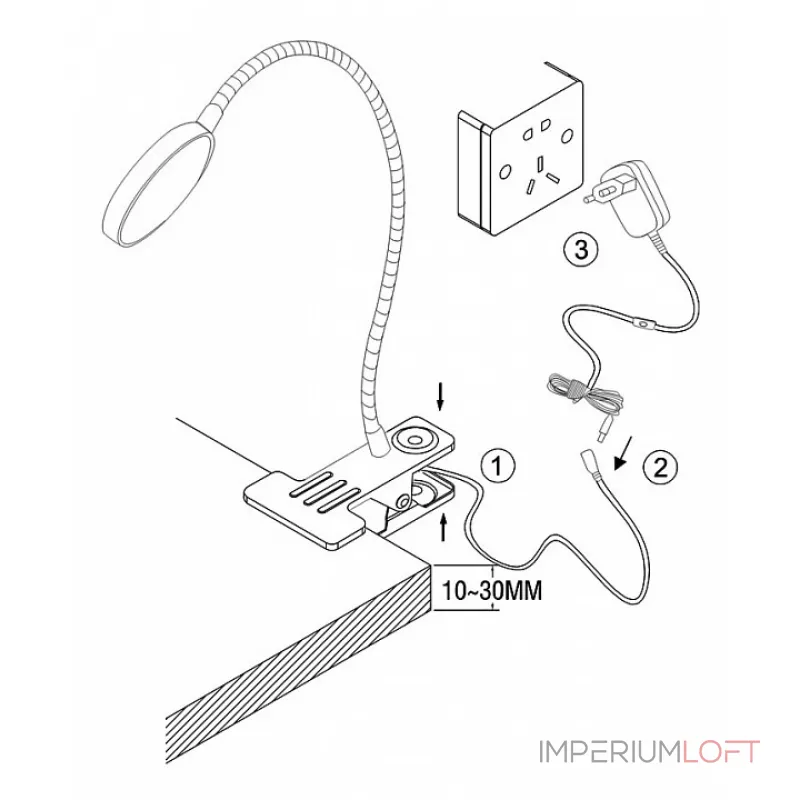Настольная лампа офисная Globo Pegasi 24103K Цвет арматуры хром Цвет плафонов белый от ImperiumLoft Настольная лампа офисная Globo Pegasi 24103K Цвет арматуры хром Цвет плафонов белый от ImperiumLoft