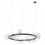Подвесной светильник Loft it Molecule 10023/1200 Цвет арматуры черный Цвет плафонов прозрачный от ImperiumLoft