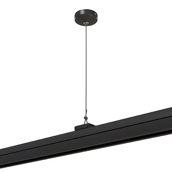 Подвес для трека  Lightstar Barra 504197 Цвет арматуры черный Цвет плафонов белый от ImperiumLoft
