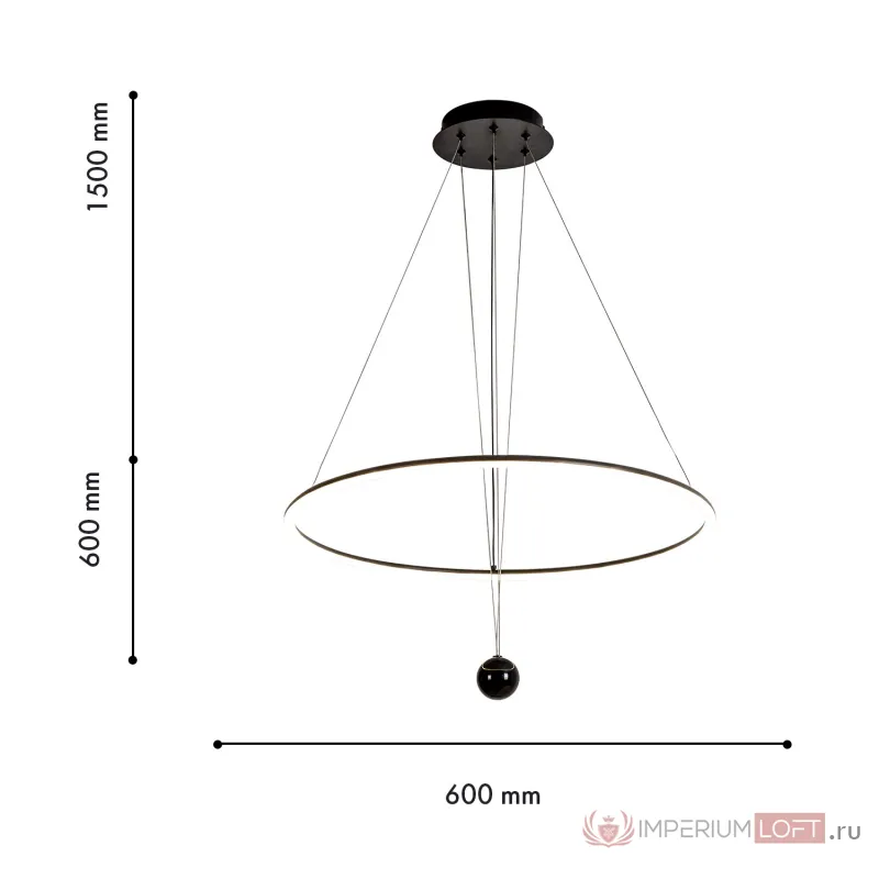 Подвесная люстра Favourite Spillet 4588-6P от ImperiumLoft