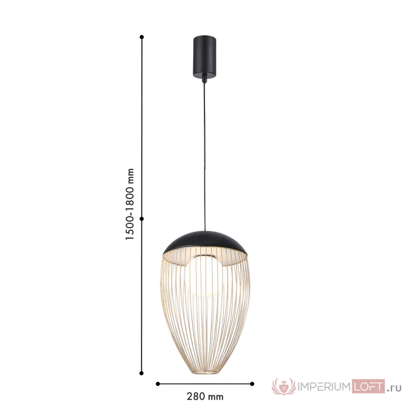 Подвесной светильник Favourite core 4241-1P от ImperiumLoft