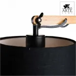 Торшер Arte Lamp Pinocchio A5700PN-1BK Цвет арматуры коричневый Цвет плафонов черный от ImperiumLoft