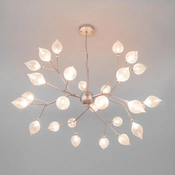 Подвесная люстра Bogate's Boccio 546 Цвет арматуры серебро Цвет плафонов прозрачный от ImperiumLoft