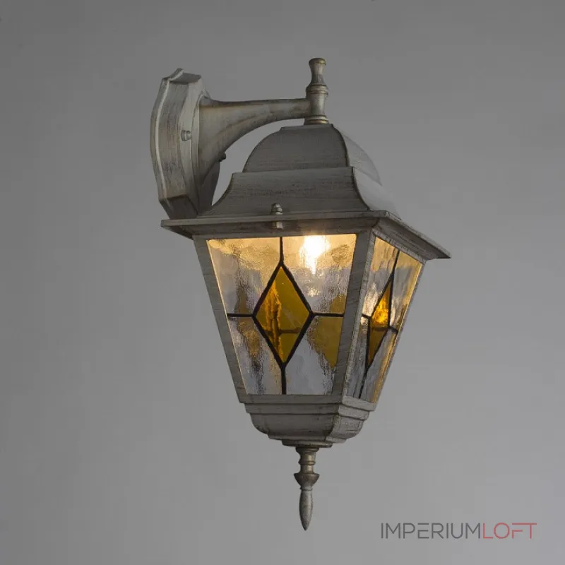 Светильник на штанге Arte Lamp Berlin A1012AL-1WG Цвет арматуры золото Цвет плафонов желтый