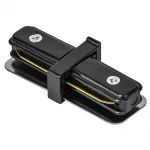 Соединитель с токопроводом линейный для треков Lightstar Barra 502107 Цвет арматуры черный