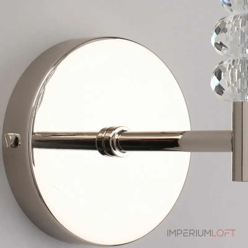 Бра Aployt Franula APL.724.01.01 Цвет арматуры никель Цвет плафонов белый