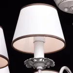 Люстра на штанге MW-Light Августина 4 419011006 Цвет арматуры белый Цвет плафонов белый от ImperiumLoft