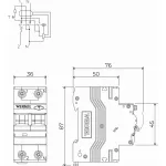 Дифференциальный автоматический выключатель 1P с Wi-Fi Werkel W922P164