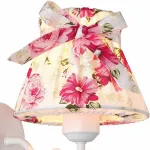 Бра Arte Lamp 7021 A7021AP-1WH Цвет арматуры белый Цвет плафонов розовый