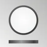 Накладной светильник Citilux Бейсик CL738181V Черный , плафон Белый от ImperiumLoft