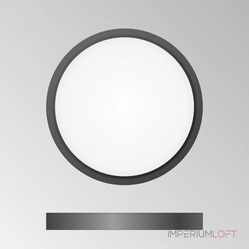 Накладной светильник Citilux Бейсик CL738181V Черный , плафон Белый