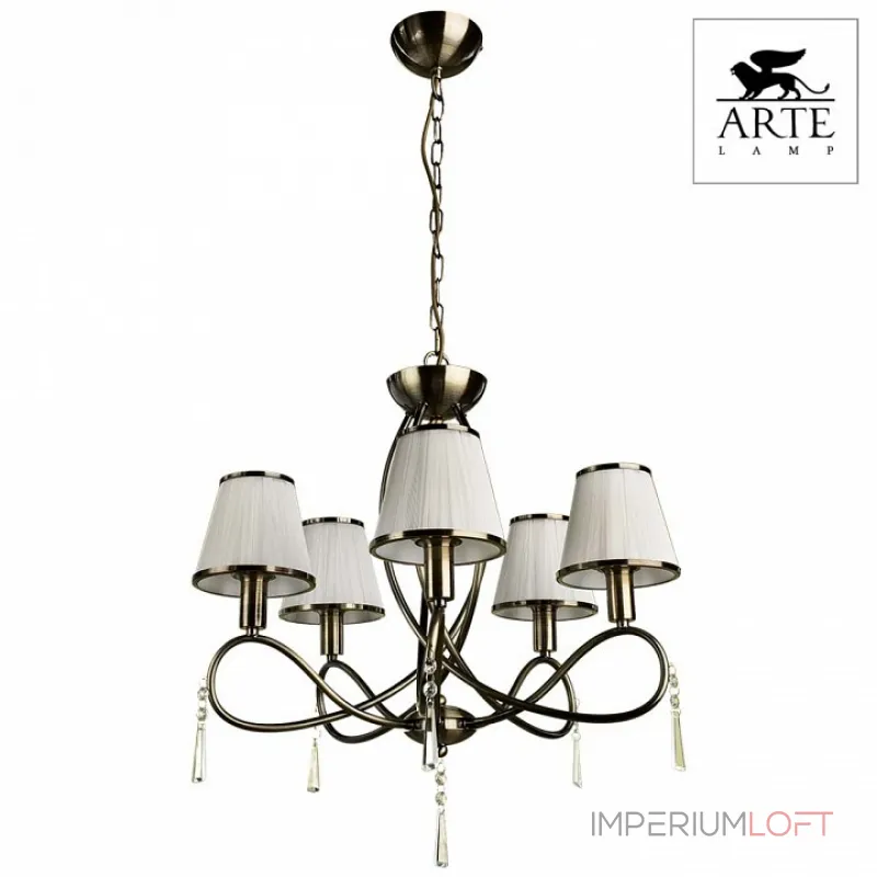 Подвесная люстра Arte Lamp Logico A1035LM-5AB 