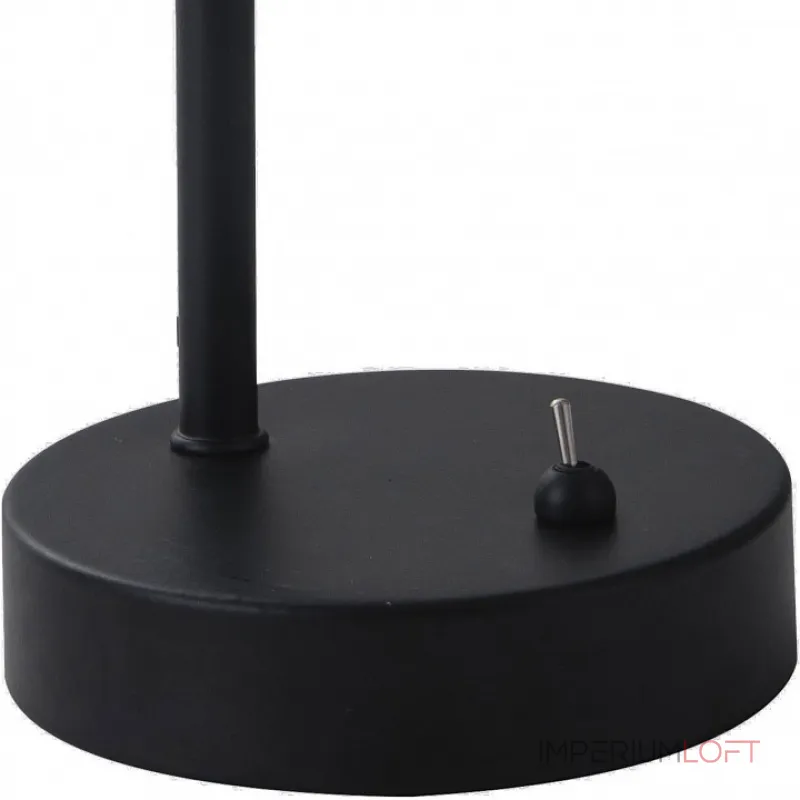Настольная лампа офисная Rivoli Notabile T1 BK Б0038109 Цвет арматуры черный Цвет плафонов черный Настольная лампа офисная Rivoli Notabile T1 BK Б0038109 Цвет арматуры черный Цвет плафонов черный