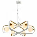 Подвесная люстра Maytoni Avola MOD431-PL-06-WG Цвет арматуры золото Цвет плафонов белый от ImperiumLoft