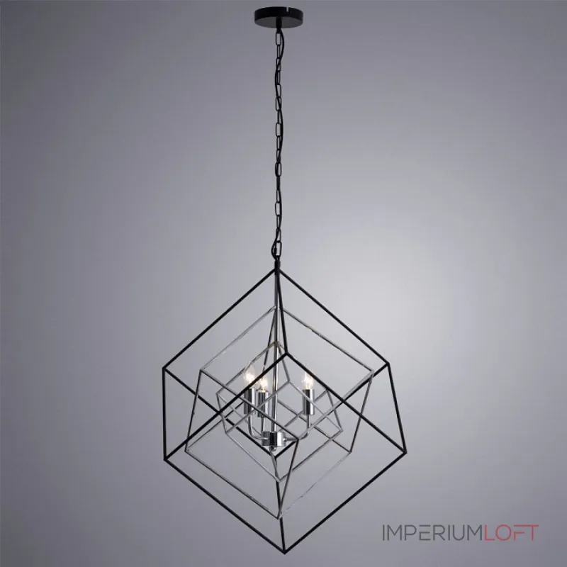 Подвесной светильник Arte Lamp Ambasador A5282SP-3BK