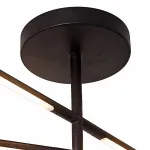 Люстра на штанге Mantra Torch 6828 чёрного цвета от ImperiumLoft
