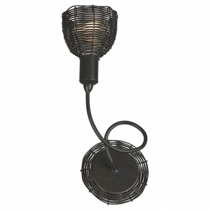 Бра Lussole Ancona LSN-1001-01 Цвет арматуры медь Цвет плафонов коричневый от ImperiumLoft