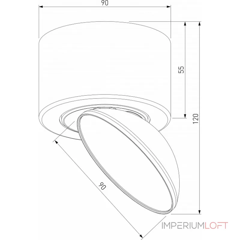 Накладной светильник Elektrostandard Smooth a065461 Накладной светильник Elektrostandard Smooth a065461