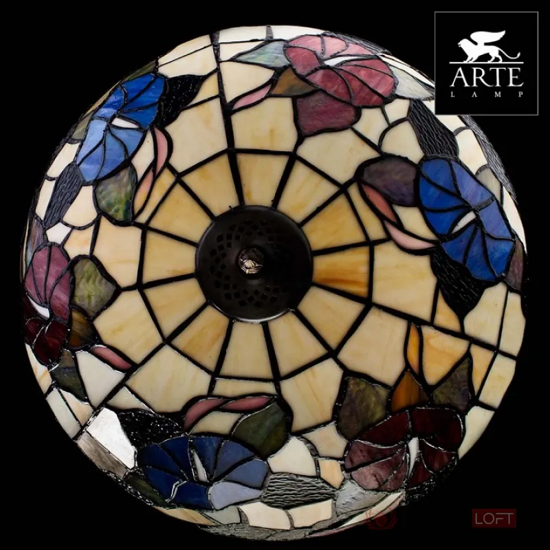 Светильник на штанге Arte Lamp Bouquet A3165PL-2BG Цвет арматуры медь Цвет плафонов разноцветный от ImperiumLoft