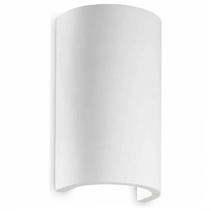 Накладной светильник Ideal Lux Flash FLASH GESSO AP1 ROUND Цвет плафонов белый от ImperiumLoft