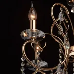 Подвесная люстра MW-Light Адель 6 373012705 Цвет арматуры золото Цвет плафонов прозрачный от ImperiumLoft