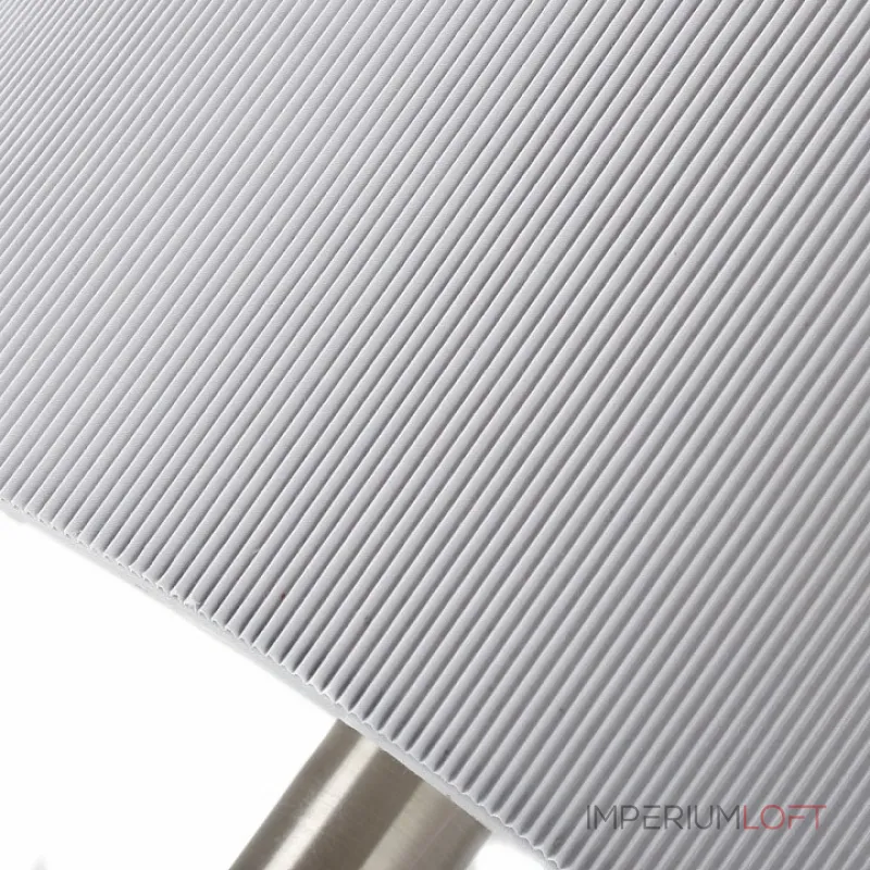 Торшер Arte Lamp Mallorca A1021PN-1SS Цвет плафонов серый Цвет арматуры никель
