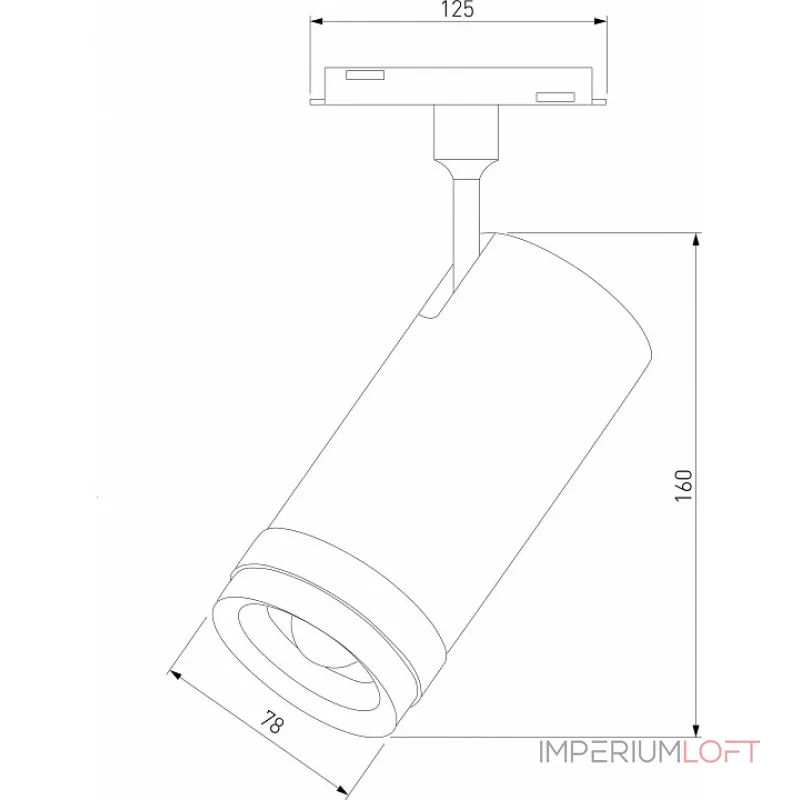 Трековый светильник Elektrostandard Slim Magnetic 85045/01