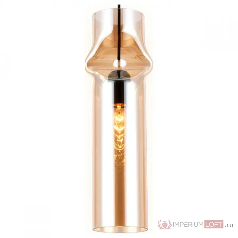 Подвесной светильник Ambrella Traditional 11 TR3560 Цвет плафонов янтарный Цвет арматуры черный от ImperiumLoft