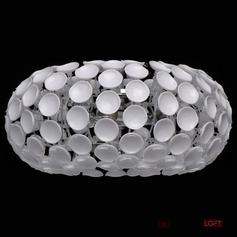 Накладной светильник MW-Light Виола 298013005 Цвет арматуры хром Цвет плафонов белый от ImperiumLoft