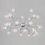 Подвесная люстра Bogate's Boccio 546 Цвет арматуры серебро Цвет плафонов прозрачный от ImperiumLoft