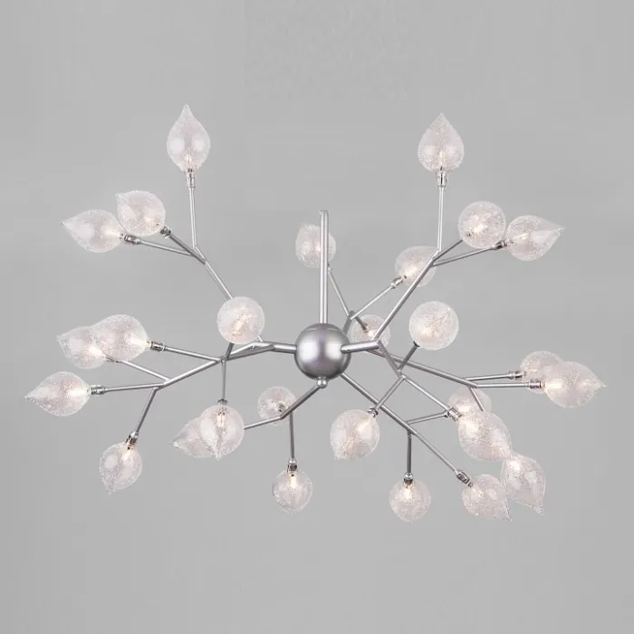 Подвесная люстра Bogate's Boccio 546 Цвет арматуры серебро Цвет плафонов прозрачный от ImperiumLoft