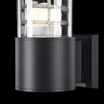 Светильник на штанге Maytoni Bronx O576WL-01B Цвет арматуры черный Цвет плафонов прозрачный от ImperiumLoft