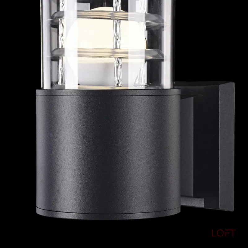 Светильник на штанге Maytoni Bronx O576WL-01B Цвет арматуры черный Цвет плафонов прозрачный от ImperiumLoft Светильник на штанге Maytoni Bronx O576WL-01B Цвет арматуры черный Цвет плафонов прозрачный от ImperiumLoft