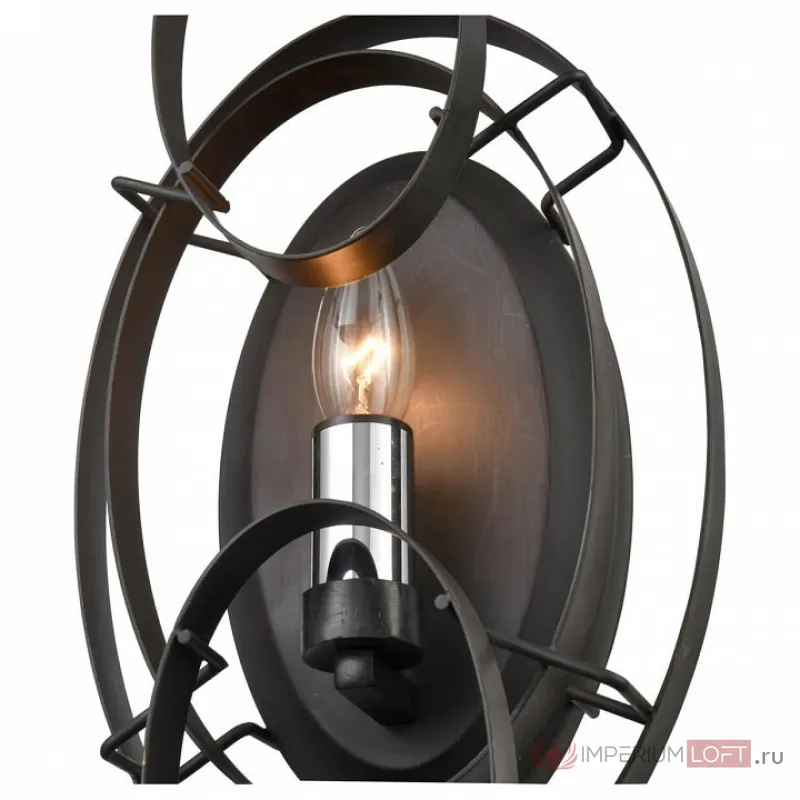 Бра Vele Luce Electra 742 VL6146W01 Цвет арматуры коричневый Цвет плафонов белый от ImperiumLoft